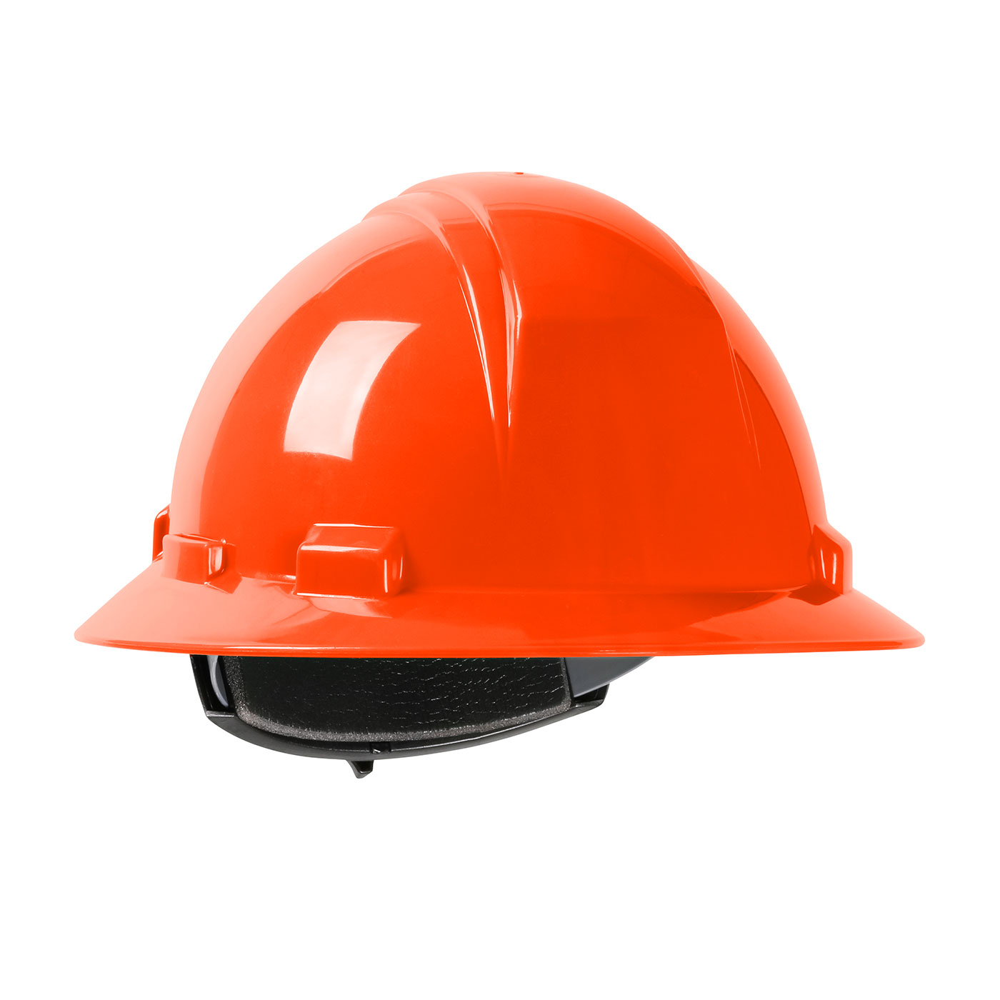 280-HP261R PIP® Dynamic Kilimanjaro™ Full Brim Hard Hat with HDPE Shell, 4-Point Textile Suspension and Wheel Ratchet Adjustment - Orange